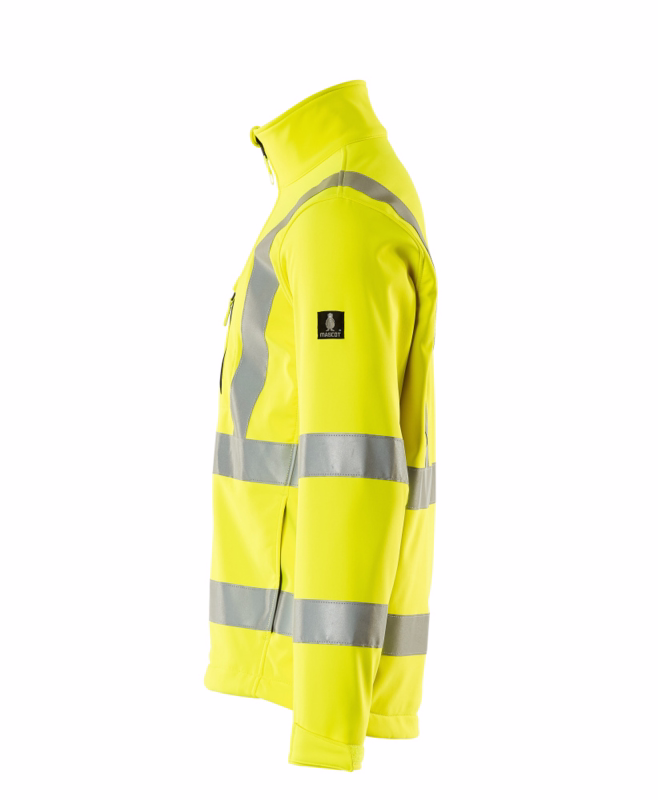 Softshell jakke Hi-vis 08005 gul, str. S