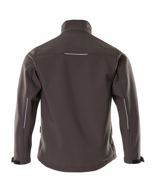 Softshell jakke 10001 mørk antracit, str. 2XL
