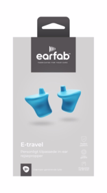 Earfab - Ørepropper In-ear E-travel, 3D scan - personalized