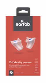 Earfab - Ørepropper In-ear E-industy Detectable, 3D scan