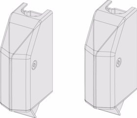 Cisa - Top/bund sæt ALPHA u/kabel