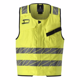 Mascot - Værktøjsvest 21389 Hi-vis Gul/Mørk marine