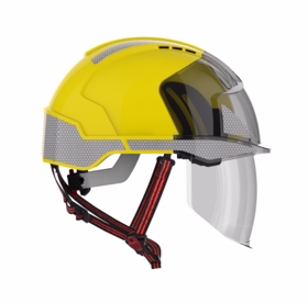 OS - Sikkerhedshjelm/klatre Vistashield dual Hi-vis Gul