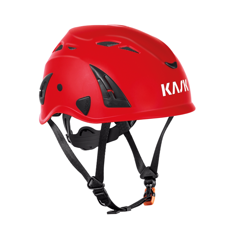 Sikkerhedshjelm SuperPlasma AQ, Rød