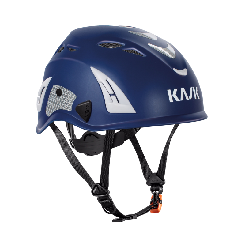 Sikkerhedshjelm Hi-vis SuperPlasma, Blå