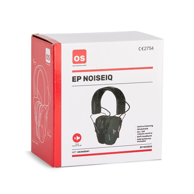 Høreværn EP NoiseIQ, army grøn