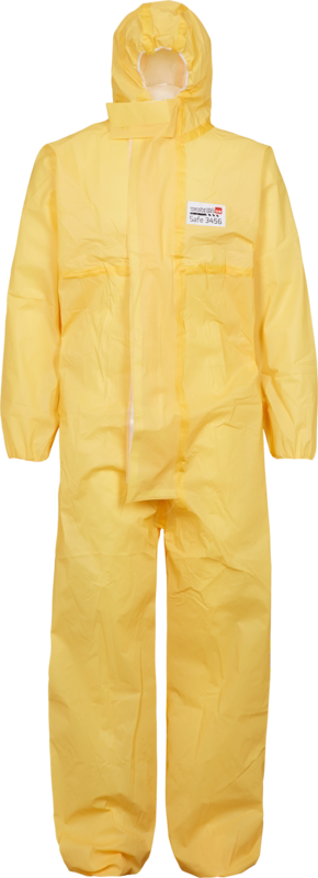 Engangsdragt 2480 Type 3456 Gul, str. 3XL