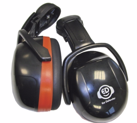 OS - Hjelmhøreværn ED 3 High, sort/orange
