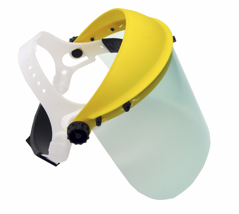 Ansigtsskærm m/visir polycarbonat  EN 166