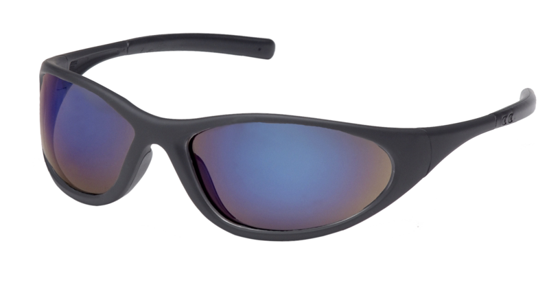 Sikkerhedsbrille Zone II sort/blå