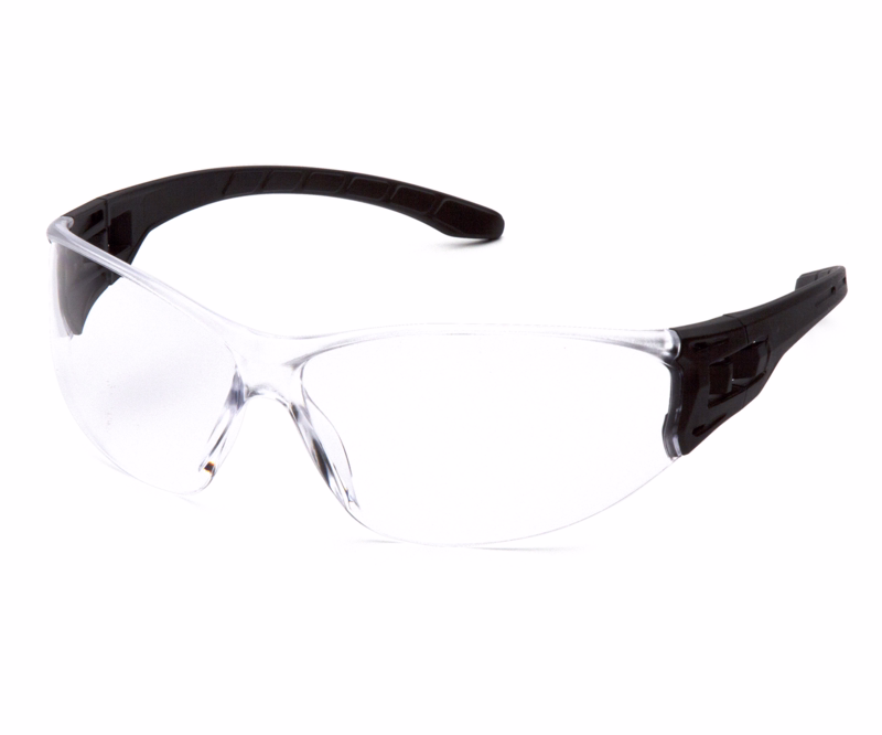 Sikkerhedsbrille Trulock, sort stel, Klar