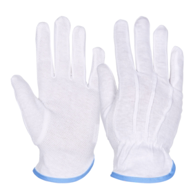 OS - Handske B388 med minidotter, pk á 12 stk