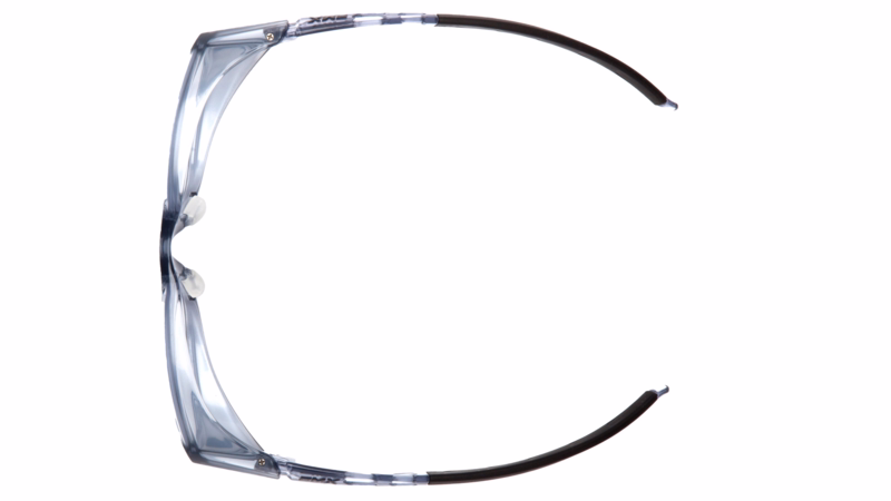 Sikkerhedsbrille Emerge plus Grå stel, klar linse +3.0