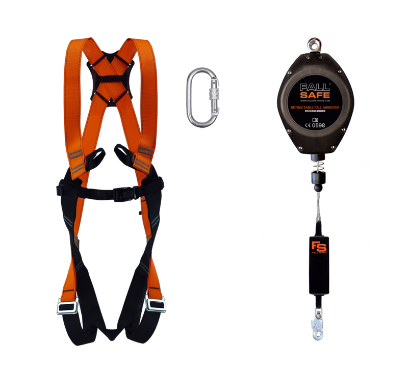 Faldsikringssæt Basic 2 / 7,5 m faldstopstalje
