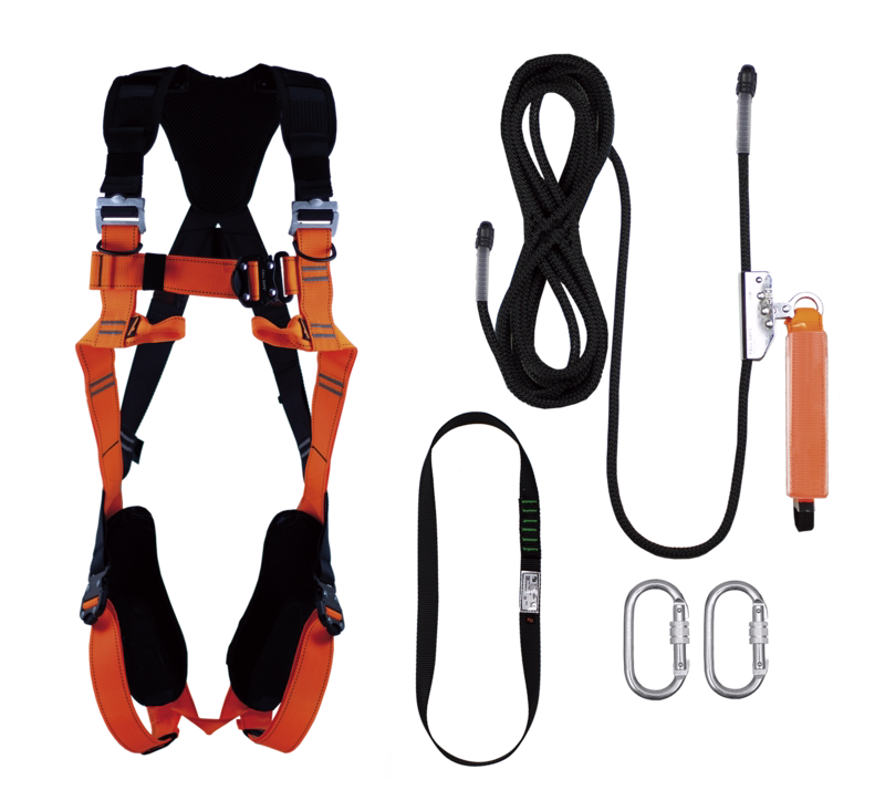 Faldsikringssæt Basic 3 / 20 mtr. Line