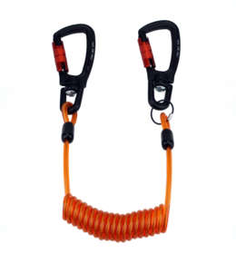 FallSafe - Værktøjsline med 2 karabiner