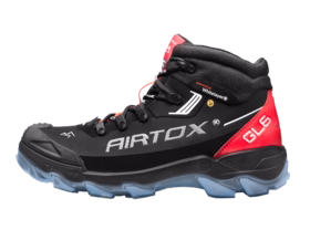 Airtox - Sikkerhedsstøvlet GL6 Sort/rød