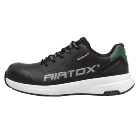Airtox - Sikkerhedssko FL4 sort/grøn