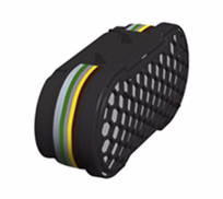 Kombinationsfilter ABEK1 P3