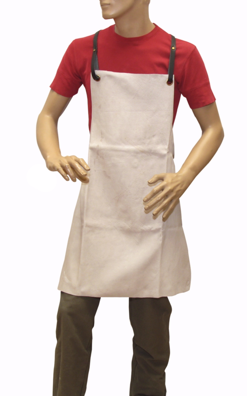 Læderforklæde oksehud 100cm