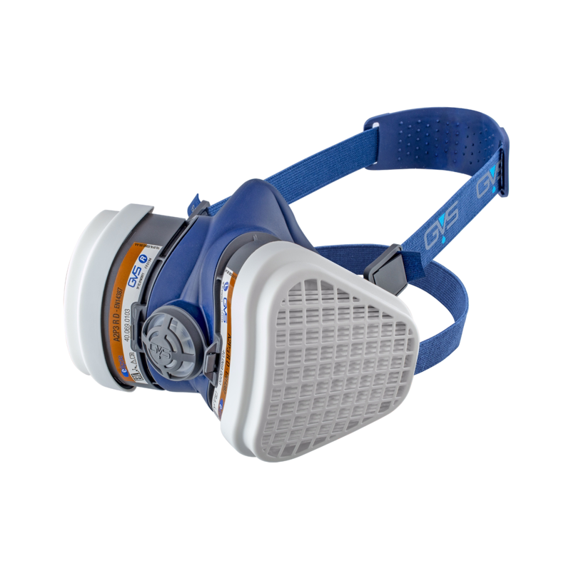 Halvmaske Elipse A2-P3 RD - SPR495 S/M, m/A2-P3 filtre