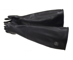 OS - Gummihandske Workman Sort 60 cm
