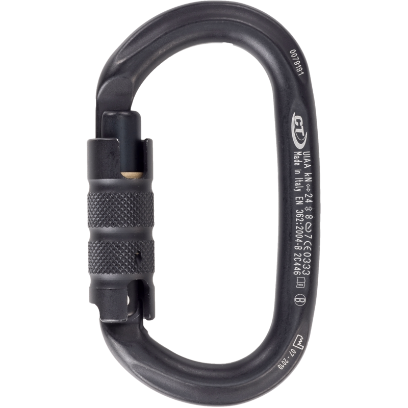 Karabinkrog H-285-TG Pillar Sort 21 mm