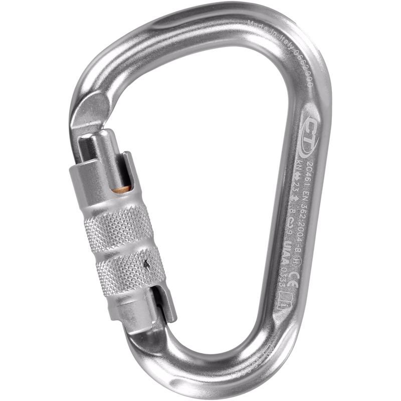 Karabinkrog H-289-TG Snappy Sølv 22 mm