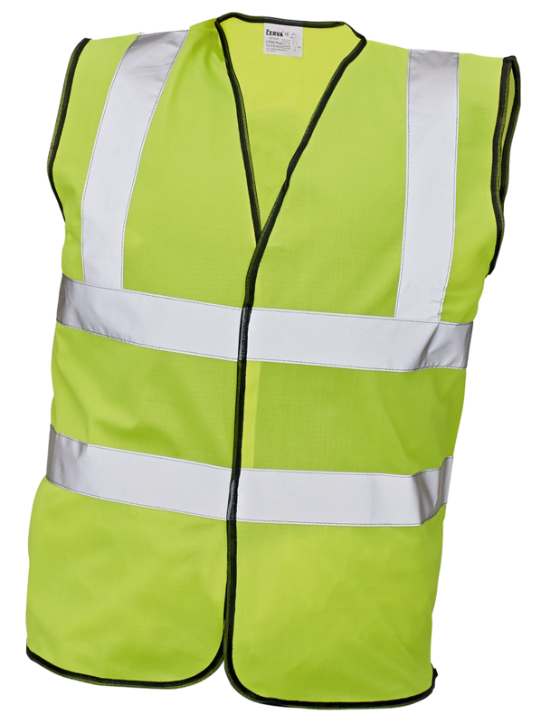 Trafikvest  lynx plus Hi-vis Gul Str. M