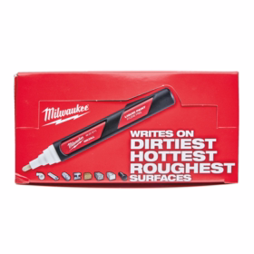 Milwaukee - Permanent paint marker hvid