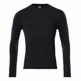 Mascot - T-shirt L/Æ 18581 Dyb Sort