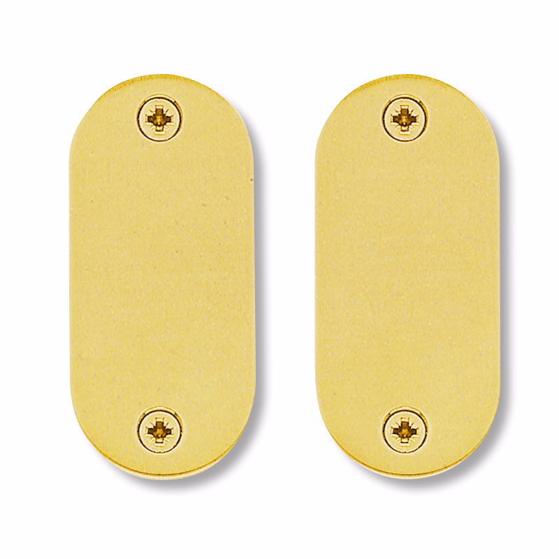 Blindskilte mess 65x30x3mm massiv cc49mm 1190.95