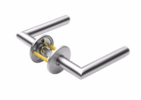 Line 18 - Dørgreb RS G-form Ø18mm m/cover