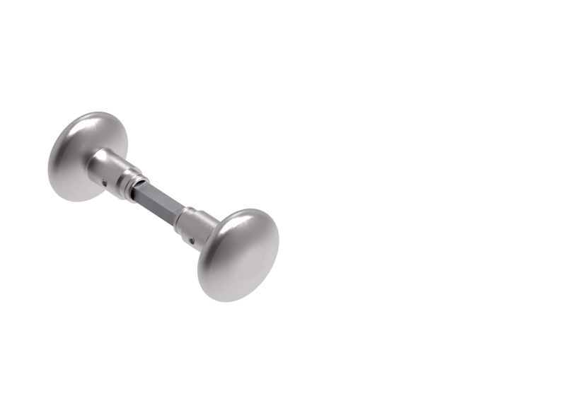 Knopdørgreb RS Ø50 u/roset 40-65 7080.00AB