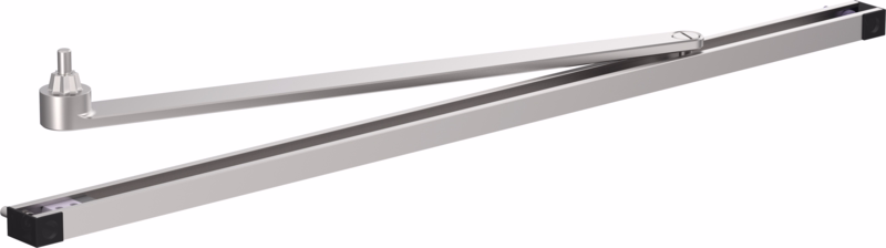 Glideskinne rustfri look t/ETS42/73