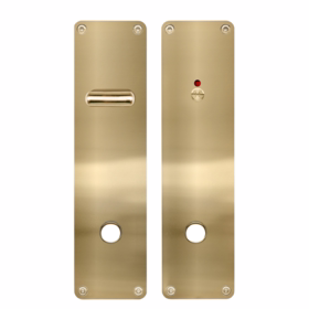 Randi Line - Langskilte mess 215x55x2mm toilet cc105mm P1301.93