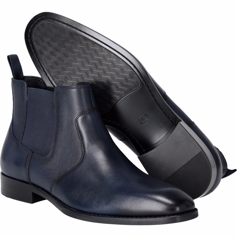 Business støvle F3002 Mørkeblå, str. 43