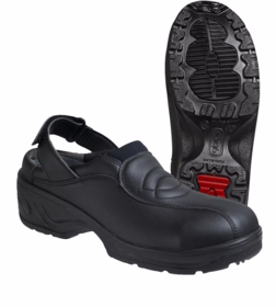 Jalas - Sikkerhedssko Tøffel 2900 Sort