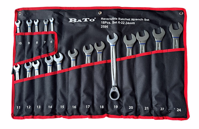 Ringskraldenøglesæt 6-24 mm