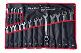 Bato - Ringskraldenøglesæt 6-24 mm