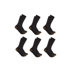 Carhartt - Strømper SC1156 Black 6-pak, str. L