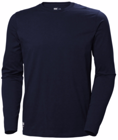 Helly Hansen - T-shirt L/Æ 79399 Navy