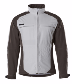 Mascot - Softshell jakke 12002 hvid/mørk antracit