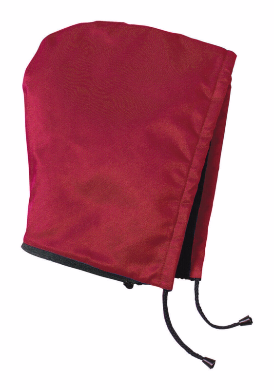 Hætte 00539 rød One-size