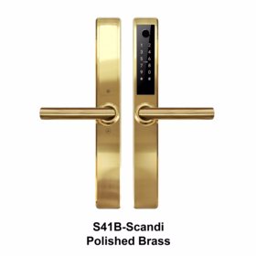 STROXX - Langskiltesæt Smart Lock ST-2 messing XLOCK