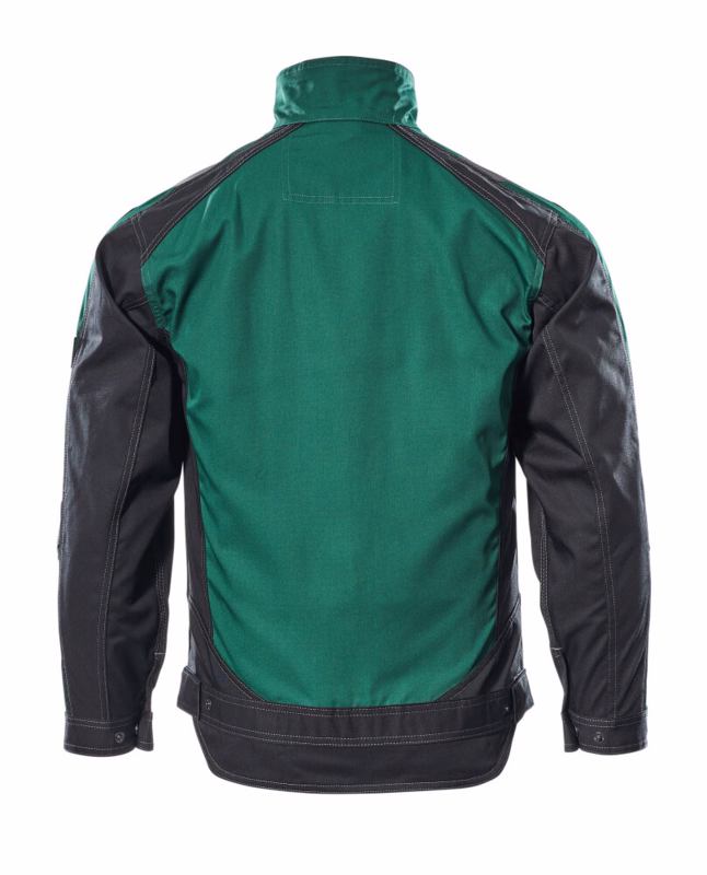 Arbejdsjakke 12209 grøn/sort, str. L