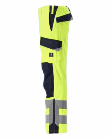 Mascot - Arbejdsbuks 13879 Arbon Hi-vis gul/mørk marine