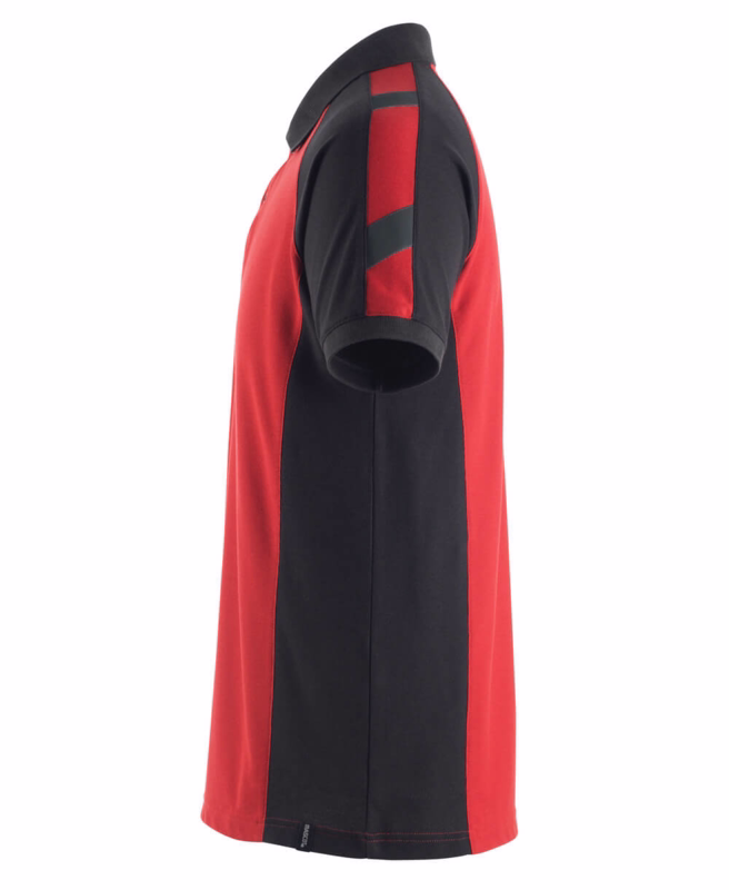 Polo shirt Bottrop rød/sort, Str. XL