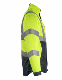 Mascot - Arbejdsjakke Hi-viz 15509 gul/mørk marine