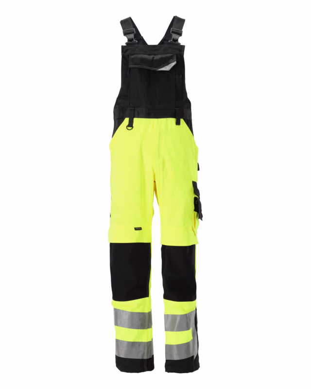 Overalls Newcastle Hi-vis gul/sort, str. C56